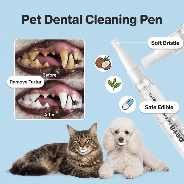 Pet product, Dog & Cat Dental Pen, Health Pet Oral Hygiene, Dog Dental Pen, Cat Dental Pen, Petivar