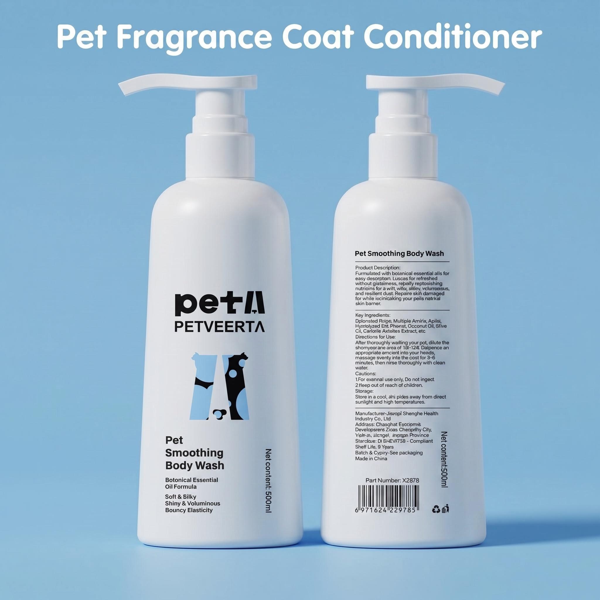 Pet shampoo, Pet Fragrance Coat Conditioner, Dog Cat Hair Conditioner, Pet Softening Coat Care, Long Lasting Scent Conditioner