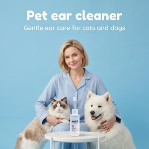 Pet Body Care, Pet Ear Cleaner, Ear Cleaning Solution, Daily Maintenance Ear Drops , Dog Cat Ear Care, Pet product, OEM Pet Grooming 