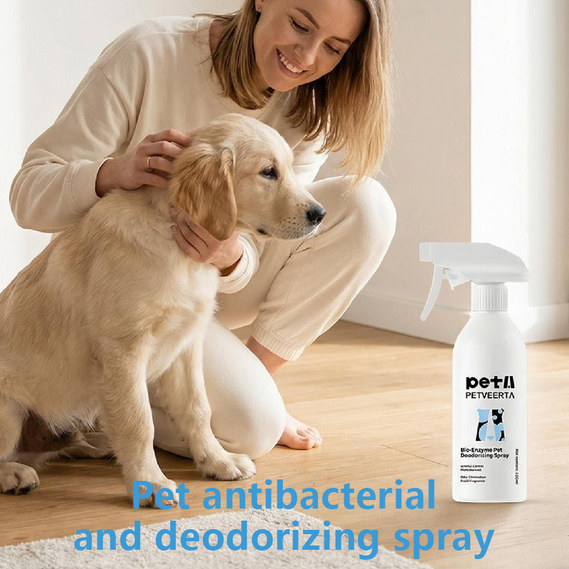 Pet Product, Antibacterial Pet Spray, Deodorizing Spray, Daily Pet Care , For Dogs & Cats , Pet Deodorant