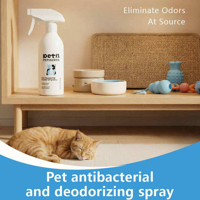 Pet Product, Antibacterial Pet Spray, Deodorizing Spray, Daily Pet Care , For Dogs & Cats , Pet Deodorant