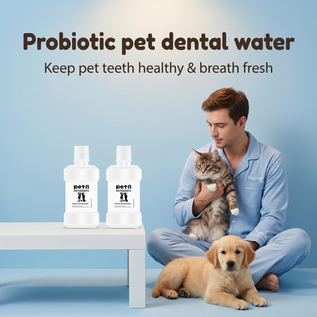 Pet product, Pet Oral Care, Pet Dental Cleaning Solution, Petivar, Pet oral probiotics, Pet Teeth Cleaning Liquid