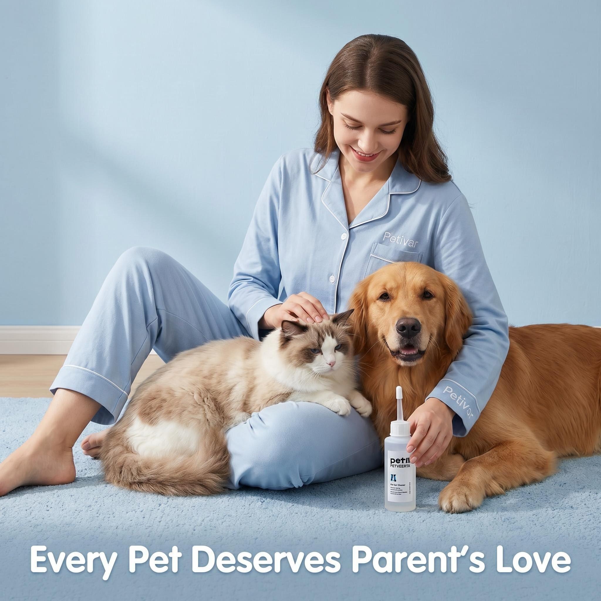 Pet Body Care, Pet Ear Cleaner, Ear Cleaning Solution, Daily Maintenance Ear Drops , Dog Cat Ear Care, Pet product, OEM Pet Grooming 
