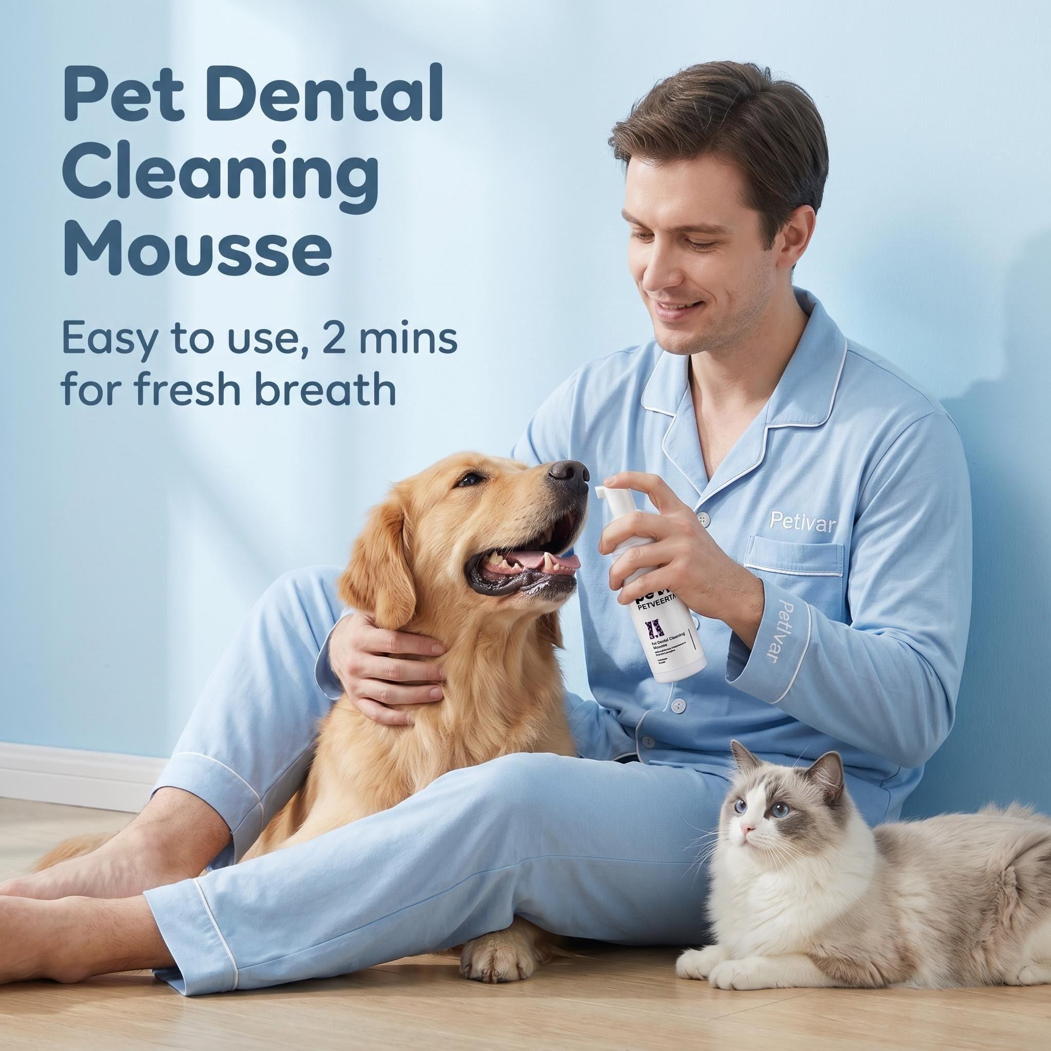Pet Dental Cleaning, Pet Dental Mousse, Pet Cleaning Mousse, Dental Cleaning Mousse, Professional Pet Mousse, Pet Teeth Cleaning,
