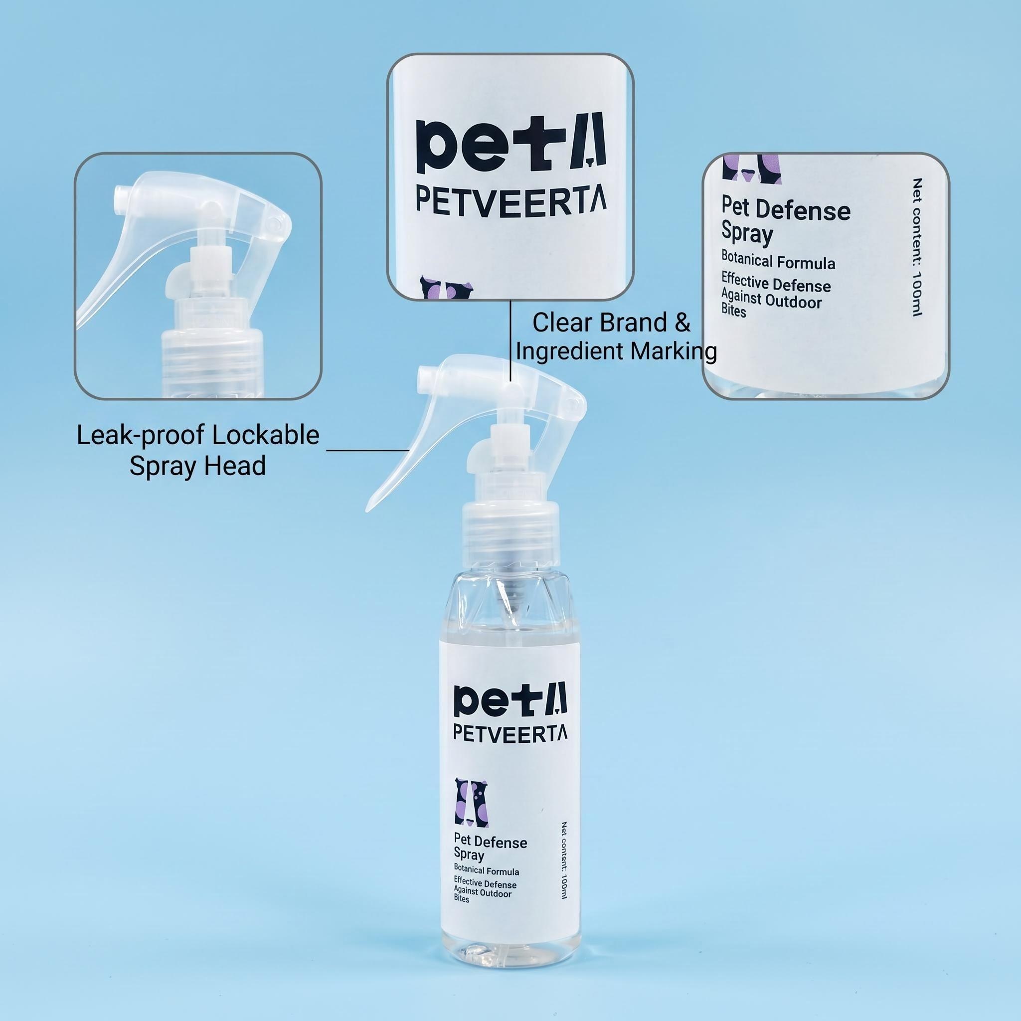 Pet Product, Pet Protective Spray, Outdoor Pet Spray, Before Going Out Pet Spray, Pet Defense Spray, Petivar