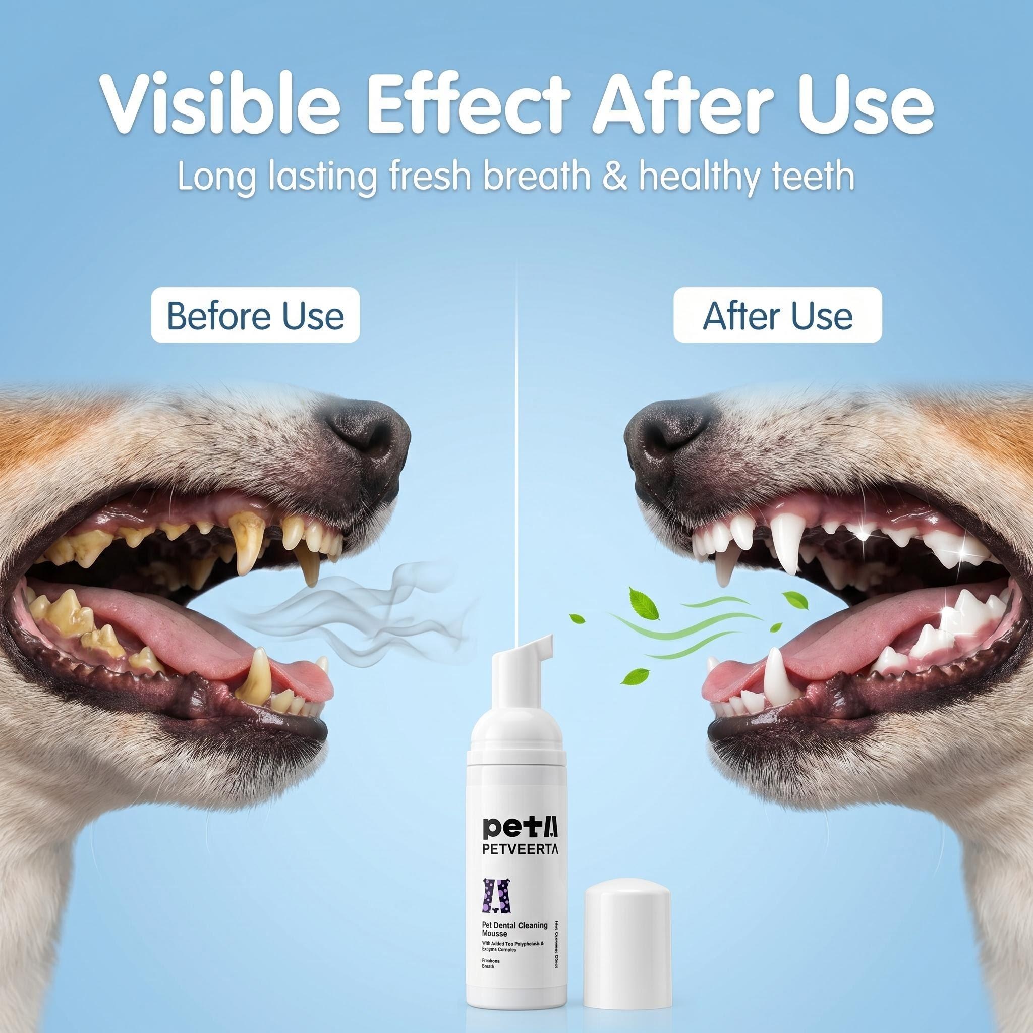 Pet Dental Cleaning, Pet Dental Mousse, Pet Cleaning Mousse, Dental Cleaning Mousse, Professional Pet Mousse, Pet Teeth Cleaning,