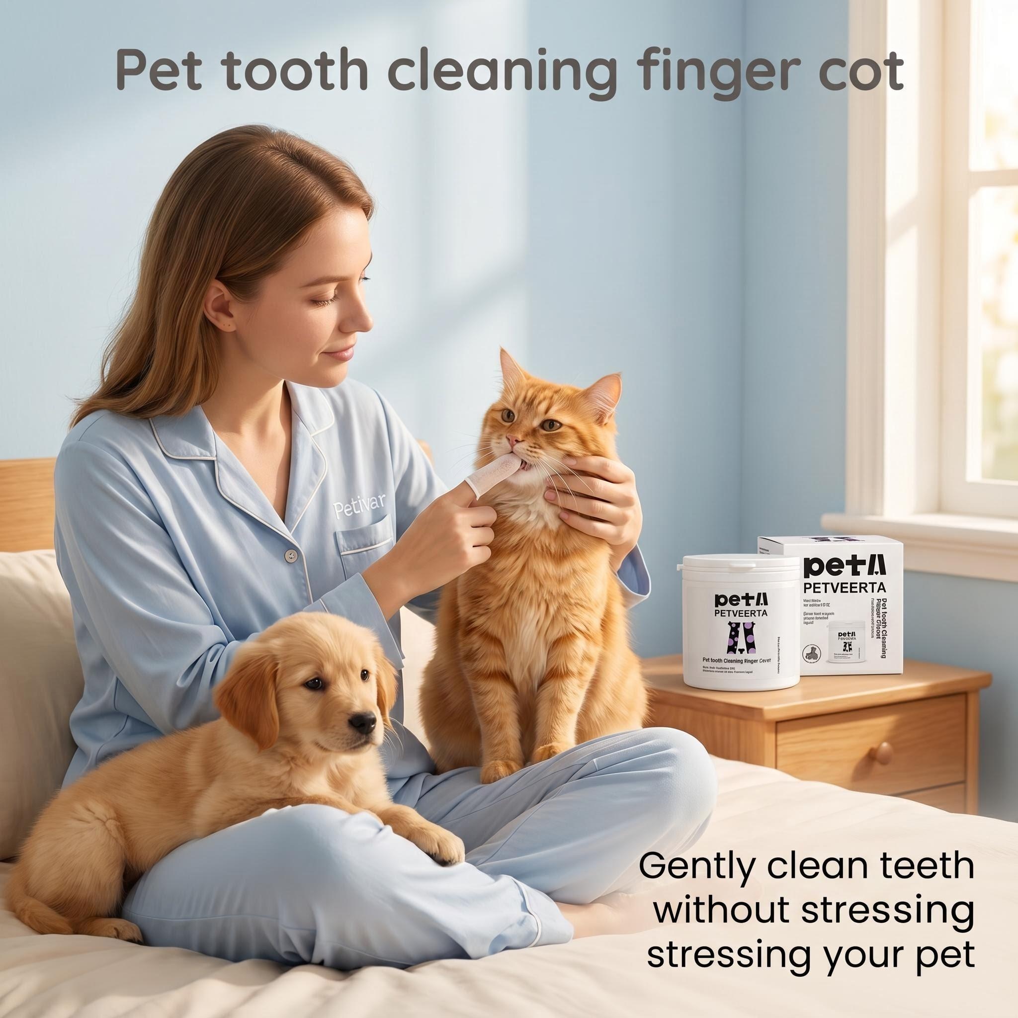 Pet product, Pet Tooth Cleaning, Disposable Wipes, Dental Wipes, Pet Oral Care, Oral Care Wipes, Oral Care Wipes, Pet Tooth Cleaning