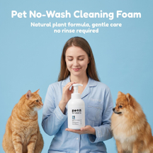 Pet Product, Pet No Wash Shampoo, Pet Dry Shampoo Foam, Quick Cleaning, Pet Waterless Shampoo, Pet Grooming Foam