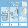 Floor and Tile Cleaner, Silver Ion Antibacterial Liquid, Pet Deodorizing Cleaner Multi-Sur, Multi-Surface Cleaning Liquid, Pet Home Sanitizer