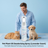 Professional Pet Lavender Plant Oil Deodorizing Spray For Odor Elimination & Bacteria Inhibition