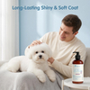 Professional White Coat Dog Shampoo for Removing Yellow Stains and Enhancing Shine