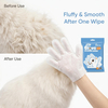 Professional 10 Count No-Rinse Pet Glove Wipes for Quick Body Cleaning and Coat Freshening for Dogs & Cats