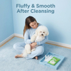 Professional Green 10 Count No-Rinse Pet Glove Wipes for Quick Body Cleaning and Coat Freshening for Dogs & Cats