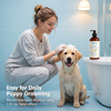 Professional Sweet Vanilla Scent 6-in-1 Puppy Shampoo for Deep Moisturizing and Softening Pet Fur for Dogs