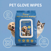 Professional No-Rinse Pet Cleaning Gloves for Eliminating Tough Odors and Extending Freshness, 20PCS