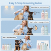 Premium Pet Grooming Travel Kit | Shampoo, Conditioner & Pet Perfume Set for Dogs and Cats